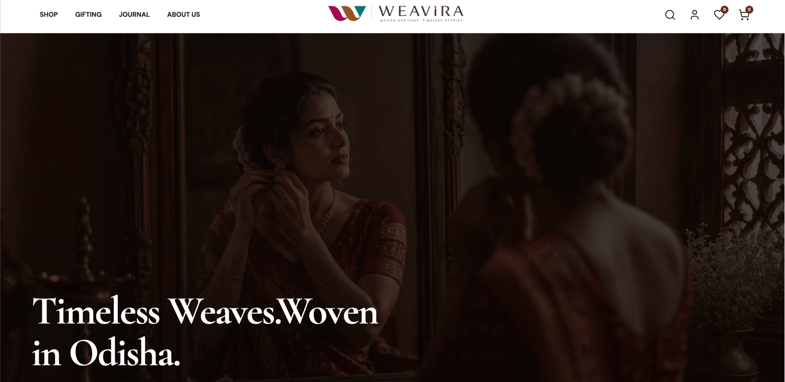 Weavira — Weavira WordPress project screenshot